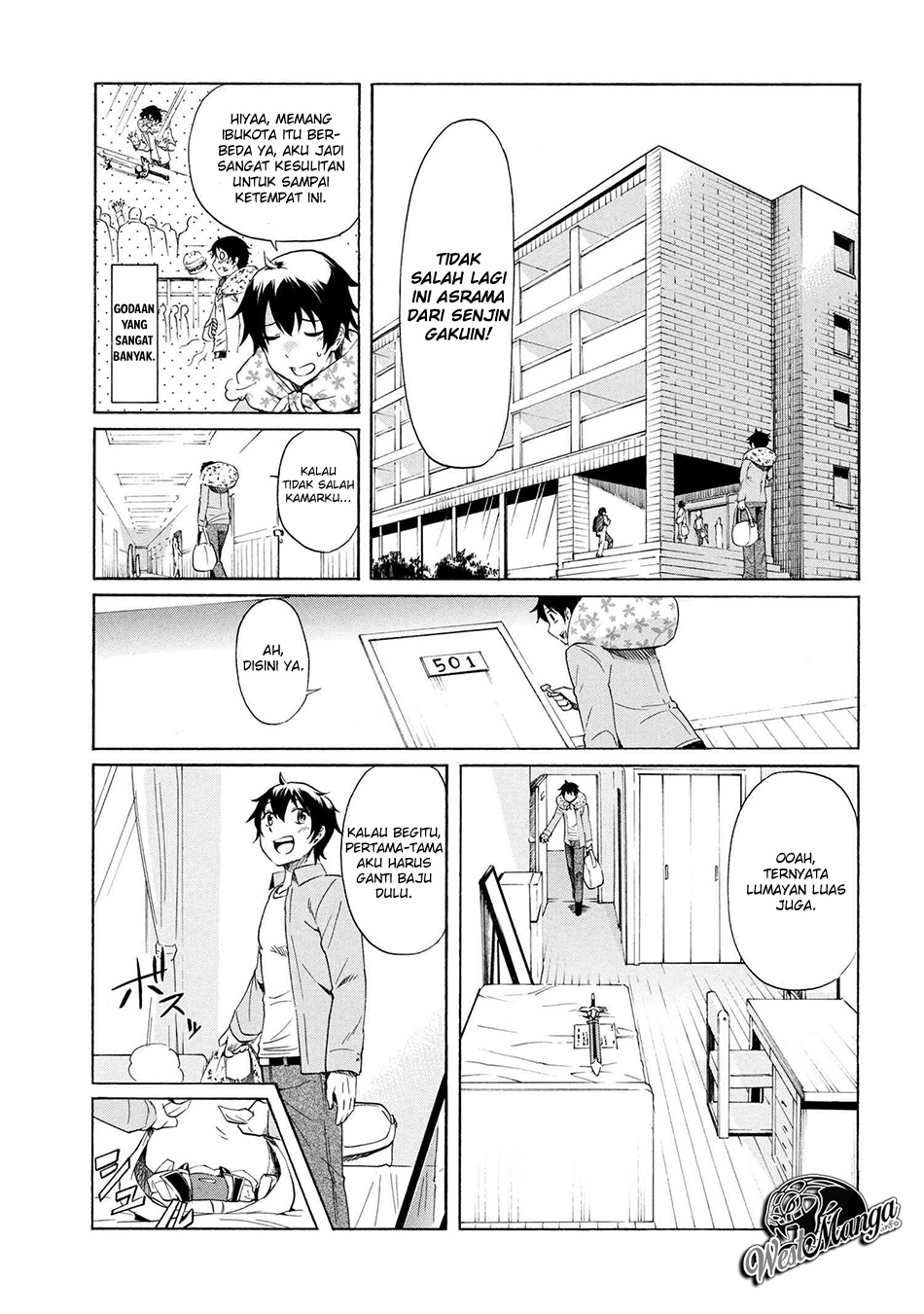 Ichioku-nen Button O Renda Shita Ore Wa, Kizuitara Saikyou Ni Natteita Chapter 04.1 Bahasa Indonesia